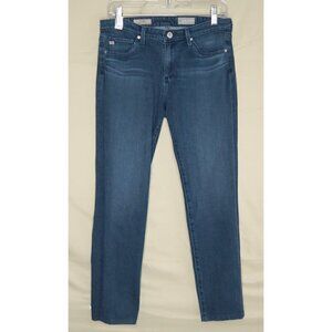 Adriano Goldschmied Jeans Prima Mid Rise Cigarette Blue Contour 360 Women's 28